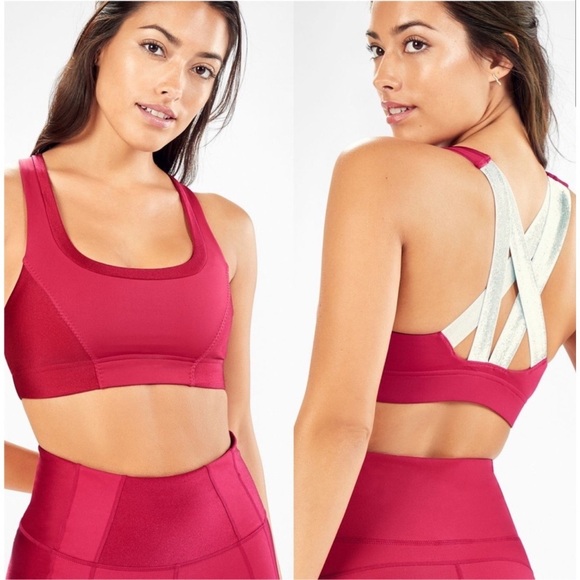 Fabletics Paige Low Impact Sports Bra Size M - Picture 2 of 8